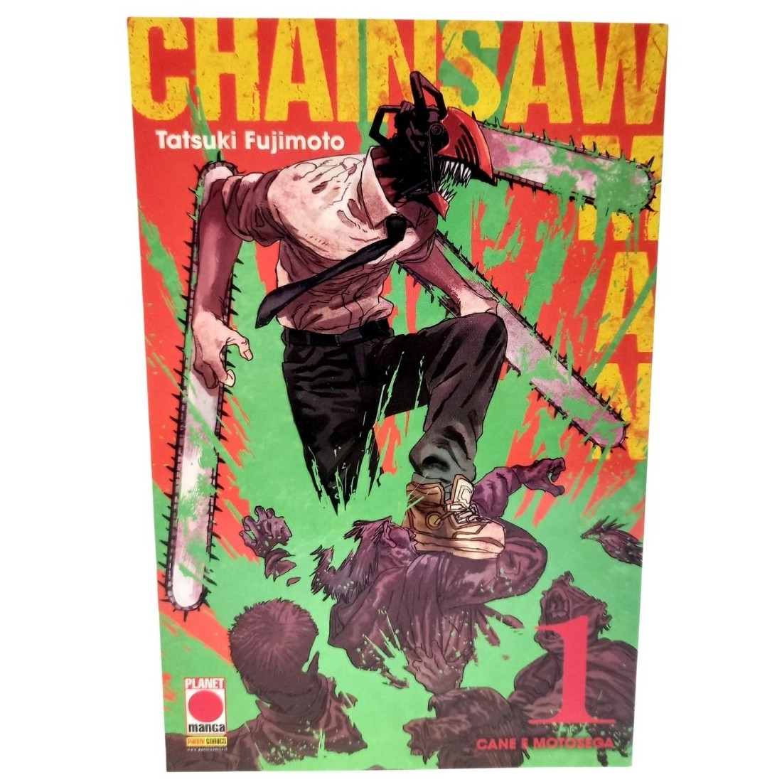 CHAINSAW MAN SEQUENZA COMPLETA 1/7 PLANET MANGA PANINI FUMETTO