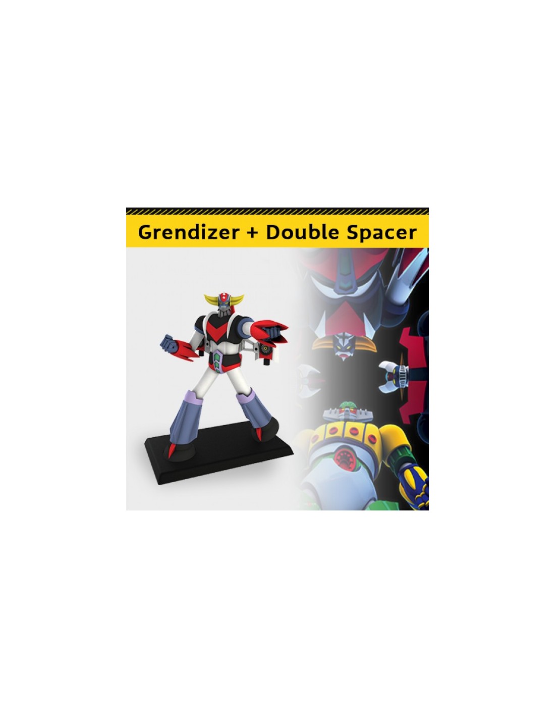 Nuovo Goldrake Grandizer Infinity Ver Double Spacer Go Nagai Bandai Kit 20cm 
